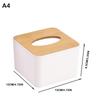 Tissue Box Simple Wooden Cover Desktop Home Tissue Box Paper Storage Drawer Box Home Car Remote Control Storage Boxes