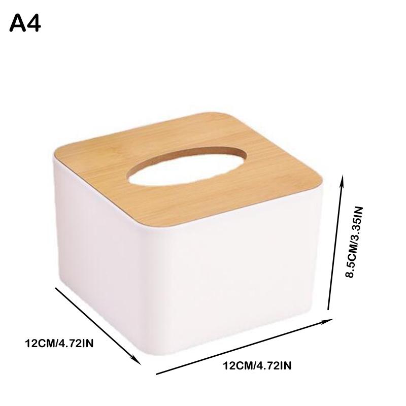 

Коробка для салфеток Простая деревянная крышка Настольная домашняя коробка для салфеток Ящик для хранения бумаги Домашние ящики для хранения с дистанционным управлением для автомобиля