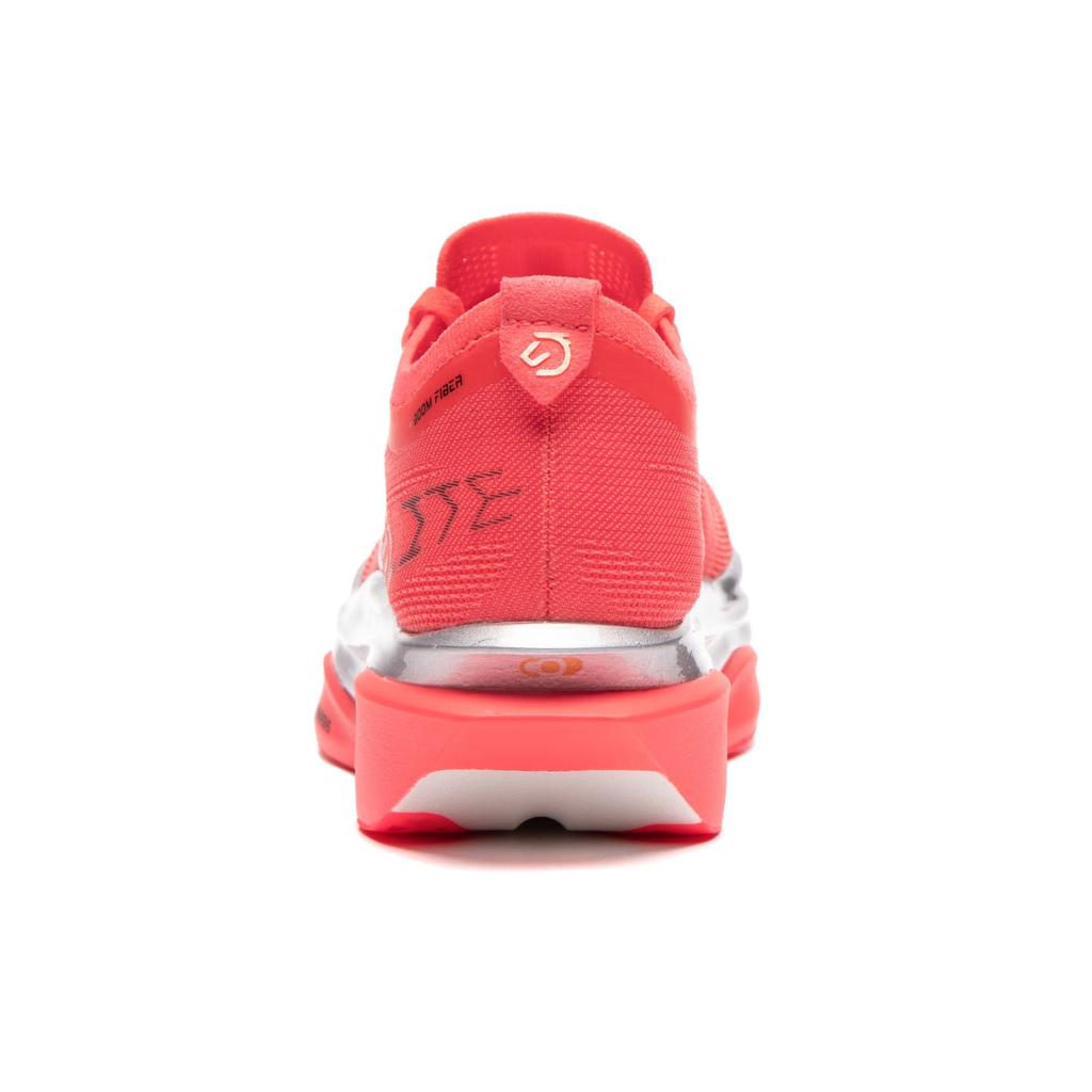 Li Ning Feidian 6 ELITE Lage top Koolstofplaat Hardloopschoenen Unisex Fluorescerend Vlamrood ARMW001-24