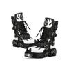 Men's Flame Metallic Goth Skull Punk Motorcycle Boots Platform Mid-Calf Boots Rock Round Toe Zip Women Western Biker Fashion