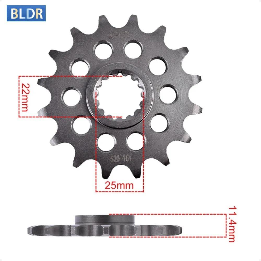 520-16T 520 41T Motorcycle Silent Durable Pinion Front Rear Sprocket Kit for K*TM 790 Du/ke 890 Du/ke front 16T