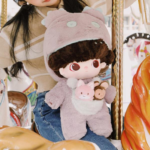 New POP MART Dimoo Date Japanese Style Row Cotton Doll, Large Size Dolls 50cm 1221120004