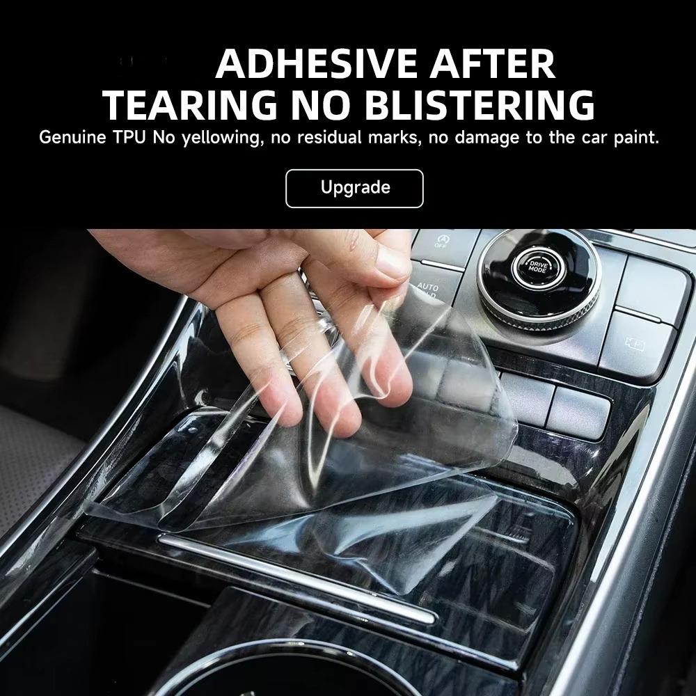 TPU Anti-Scratch Protective Film for BYD Song L DM-i/EV 2024 2025 Interior Sticker
