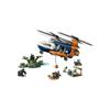 LEGO City Jungle Exploration Helicopter Toy Set for Kids Age 8-10 Building Blocks