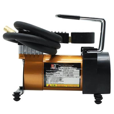 12V Portable Metal Car Air Pump - Single/Double Cylinder Electric Mini Inflator