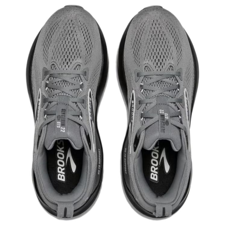 Brooks Glycerin GTS 22 Unterstützend Bequem Vielseitig Dämpfung Rutschfest Langlebig Niedrig geschnitten Freizeit Marathon Laufschuhe Herren Sneaker 110446-078