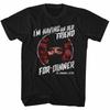 Silence of The Lambs Movie T-Shirt FRIEND FOR DINNER Black Cotton Sizes SM5XL Unisex T-Shirt