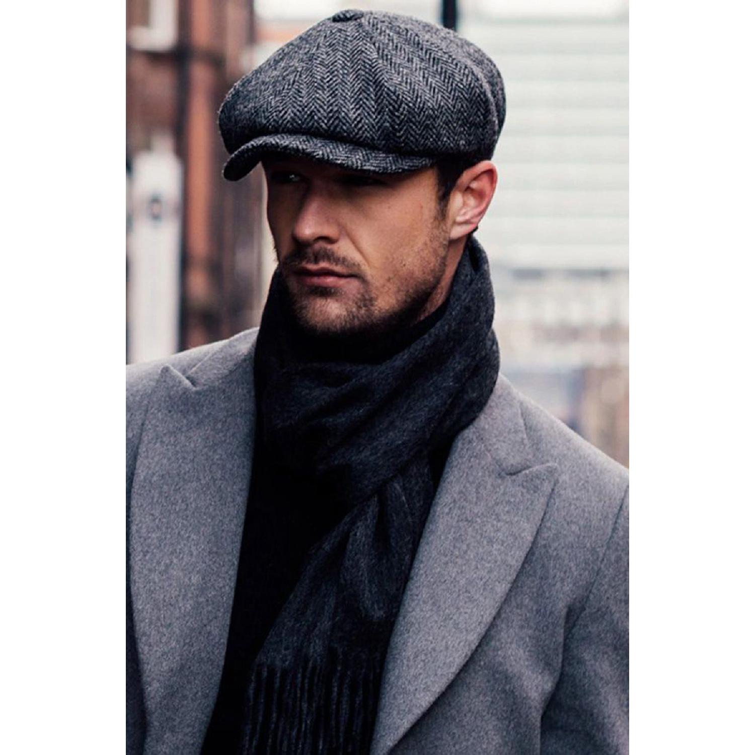 

Men s Cap Peaky Blinders Driver Cashmere Hat Beret Trilby Cp224u