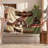 Kenworth Flannel Blanket, Custom Name Text Personalized Soft Throw Blanket Home Decor Gift