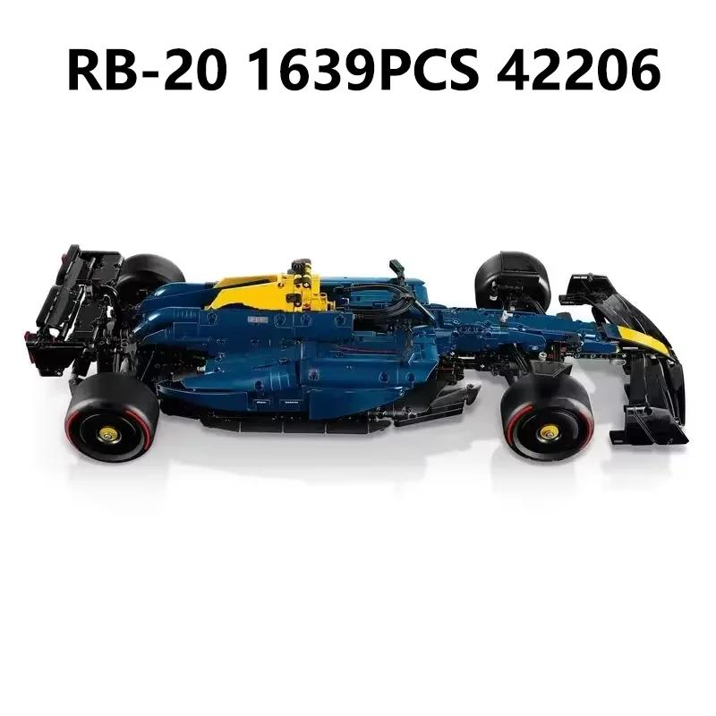 Best-selling Toy Technology SF-24 Racing Building Blocks 42207 42206 Mechanical Brick Assembly Model Toys for Adult Collection