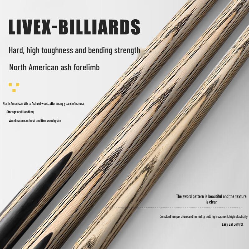 LIVEX Professional 3/4 Split Billiard Cue