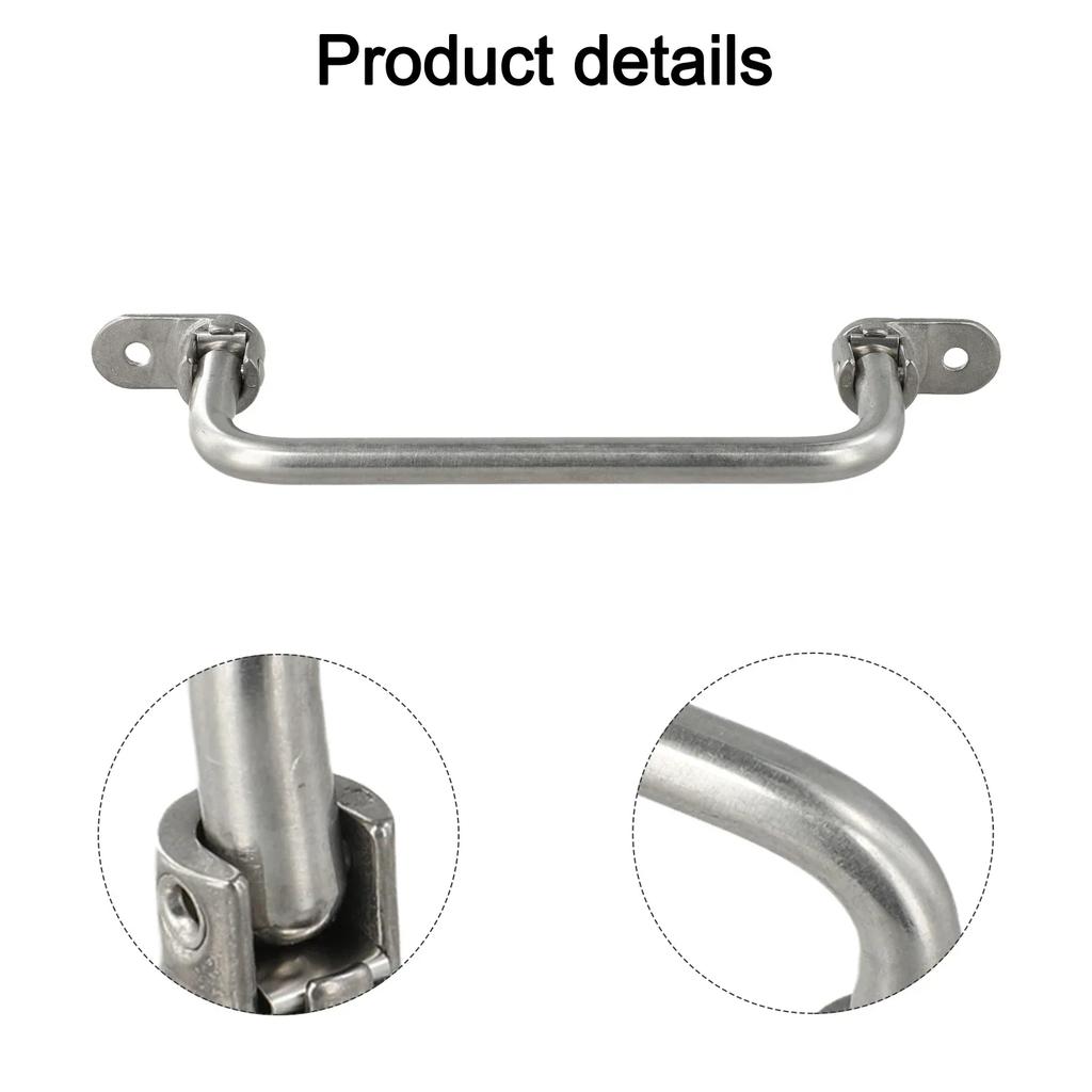 Space-Saving Handle 304 Stainless Steel Handle Perfect For Heavy-duty Applications For Cabinet Installation Hole Distance 180mm