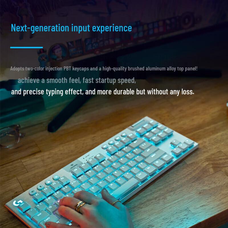 Logitech G915 X LIGHTSPEED TKL Low-Profile Wireless Gaming Keyboard