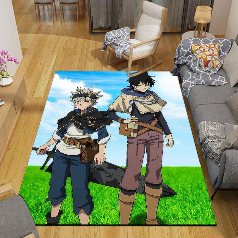 Yuno&Asta Home Sofa Decoration for Living Room & Bedroom, Non‑Slip Play Flannel Floor Mat for Game Room