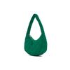 New MLB Polyester Cloud Bag Dumpling Bag Shoulder Bag Handbag Shoulder Bag Women's Green 3ABQM0936-07GNL