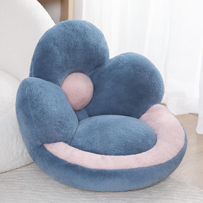 Flower Pillow Cushion Creative Plush Cushion Multicolor Soft Home Cushion Against the Waist Girls Nap Pillow Bedroom Seat Pillow