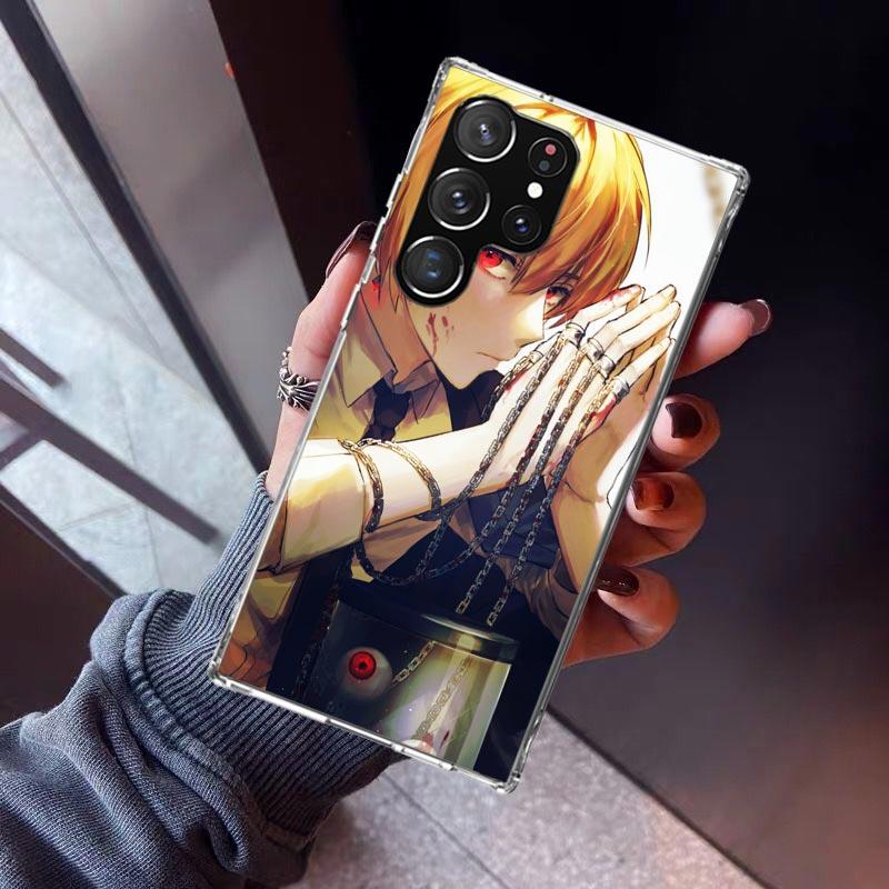 Huner X-Hunters Kurapika Phone Case For Samsung Galaxy S26 S25 Edge S24 S23 Ultra S22 Plus S21 S20 FE Soft TPU Back Cover Funda