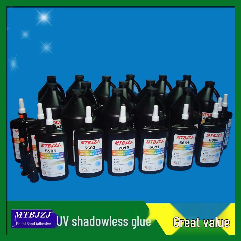 VU 6992 UV Transparent Hard Epoxy Metal Nameplate Glue