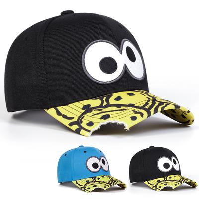 Eye Embroidery Adjustable Baseball Cap Designer Hip Hop Hat Spring Autumn Outdoor Leisure Travel Accessories for Women Men