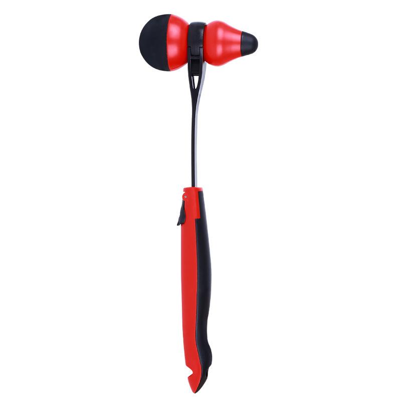 Silicone Telescopic Massage Hammer: Full Body Meridians Tool for Back, Neck, and Shoulders