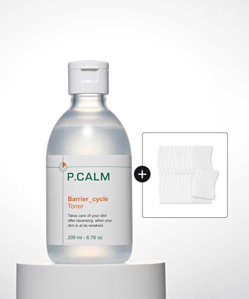 Picam Barrier Cycle Toner 200ml + Cotton Pad Set NONE