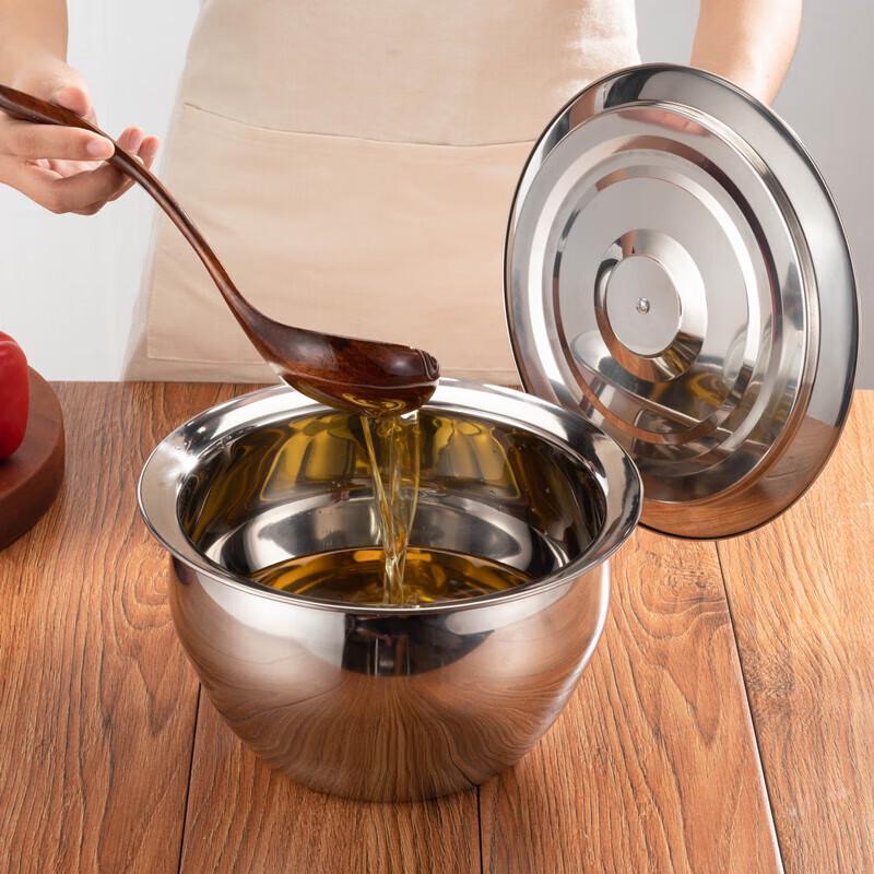 304 Stainless Steel Thickened Deep Pot Set