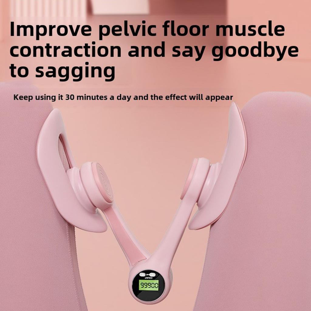 Pelvic Floor Muscle Trainer Arm Leg Exerciser Inner Thigh Toner Muscle Fitness Exercise Equipment for Home Gym Workout
