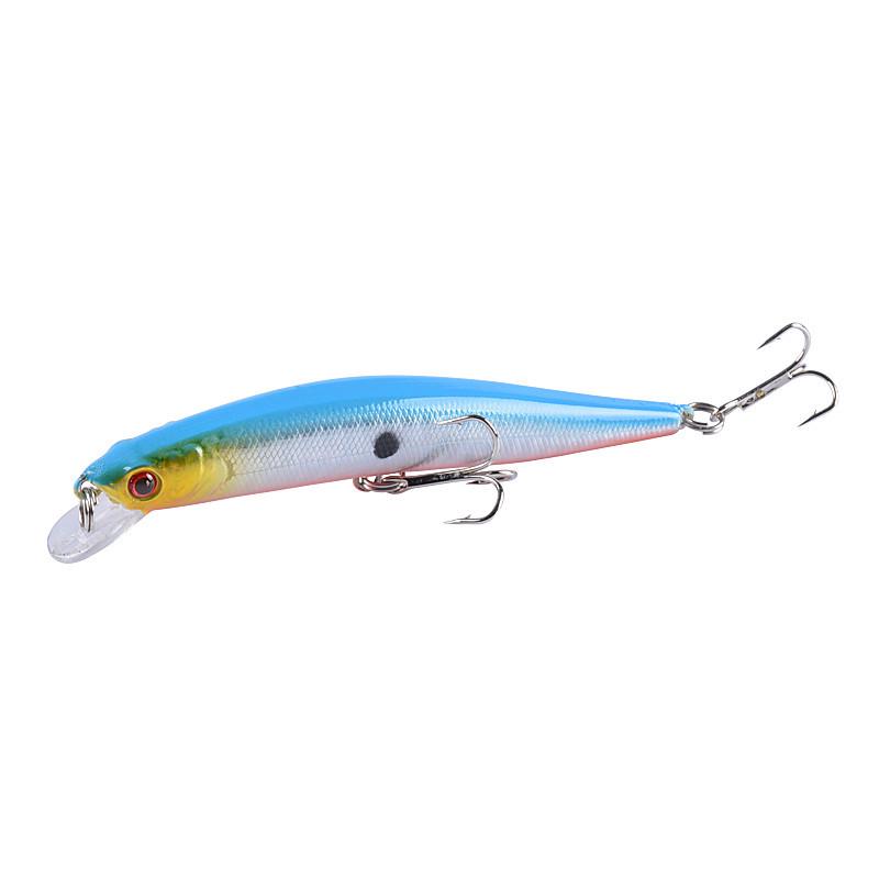 Super Long Cast Floating Minnow Bait, 9.8cm/8.2g, Bionic Plastic Lure for Mandarin Fish