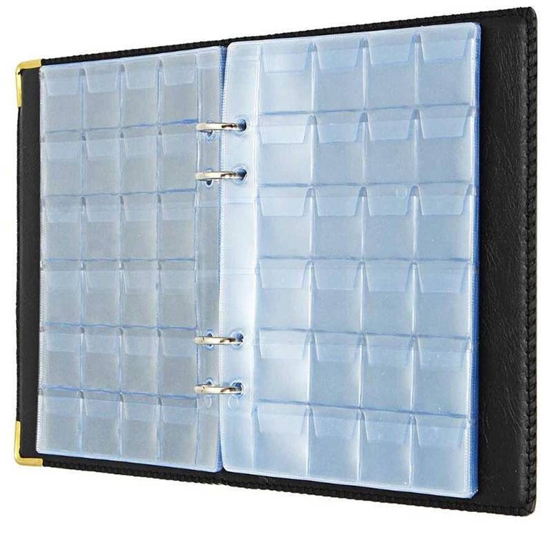 

Книга для хранения монет на 480 штук, коллекция памятных монет, альбом, держатели для коллекции, папка для хранения многоцветных пустых монет