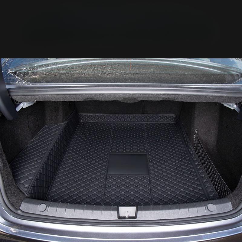 Custom Car Trunk Mat For BYD King 2024 Destroyer 05 DMI Leather Boot Liner Waterproof Anti-Dirty Protector Interior Accessories