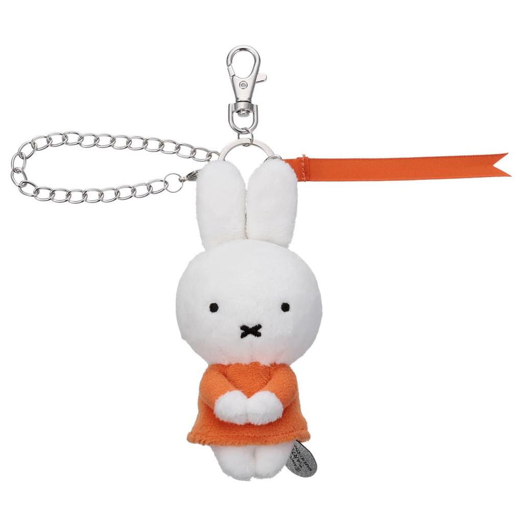 Takara Tomy Arts Bruna Chokkorisan Bag Charm Mascot Miffy (Height Approx. 12.8cm)