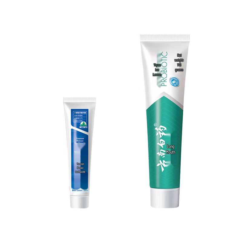 Yunnan Baiyao Gentle Cleansing & Jinkoujian Yiyou Toothpaste Bundle