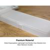 High Quality Gift Plastic Pencil Case Frosted Translucent Stationery Storage Box S/M/L Multifunctional Stationery Case Students
