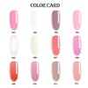 26 teile/satz Nagellack Set polygel Set UV Lampe Nägel Pinsel Nagel Primer Top Mantel Basis Nagel Gel Aufkleber