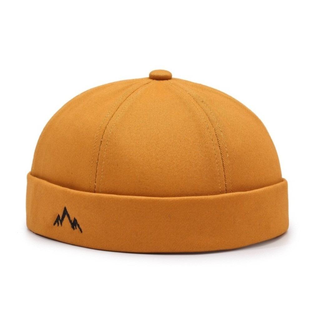 Solid Color Brimless Hat Breathable Hip Hop Hats Fashion Landlord Hat Unisex