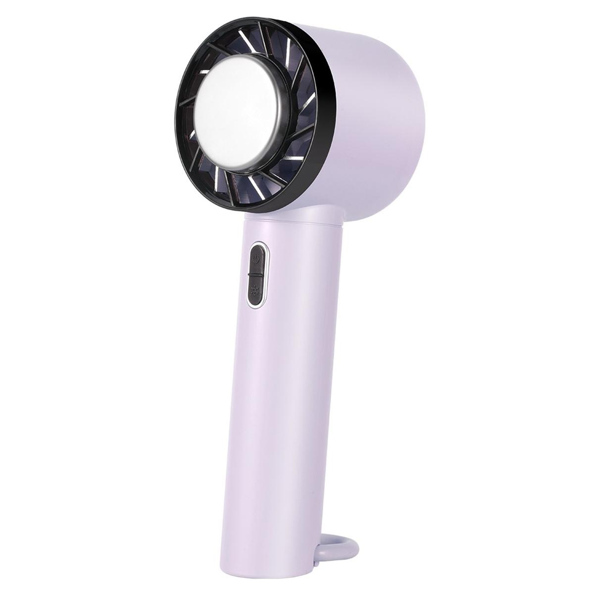 

WX-625 Portable Mini Summer Fan Cold Compress Function Handheld Cooling Fan Light Purple