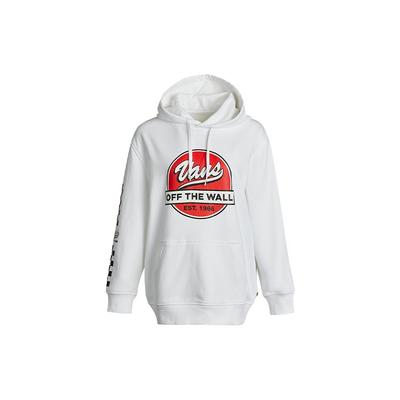 Vans Printed Pattern Sports Knit Loose Hoodie Men Hoodies White VN0A4UU7WHT
