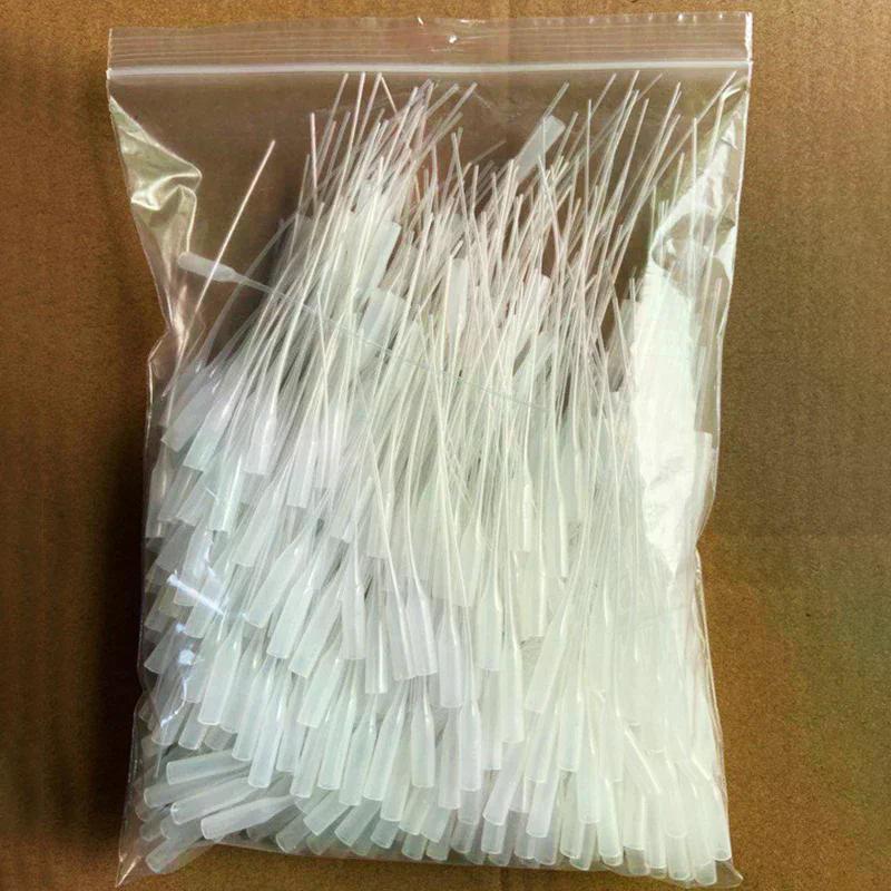 100Pcs 8/12CM Precision Glue Applicators Universal Dropper 502 Glue Extended Dotting Tube For Crafts And Laboratory Dispensing