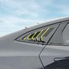 Rear Window Triangle Shutters Cover Trim for Changan UNI-V   2024 IDD Rear Side Louver Trim Exterior Styling Accessories