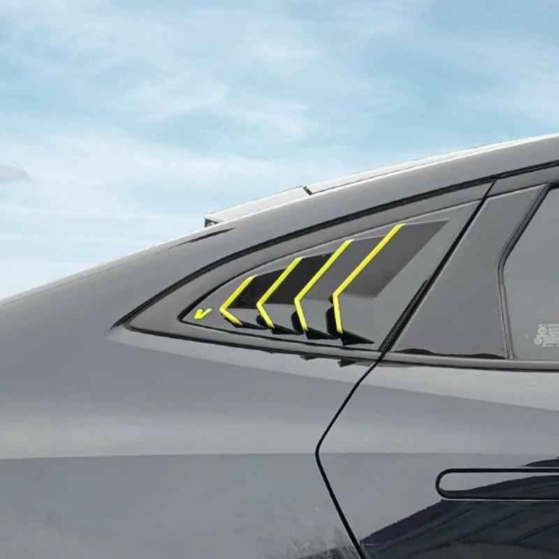 Rear Window Triangle Shutters Cover Trim for Changan UNI-V   2024 IDD Rear Side Louver Trim Exterior Styling Accessories