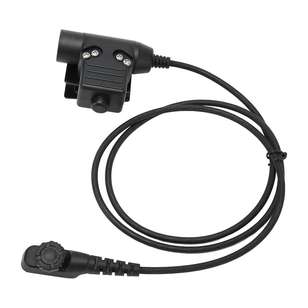 Adaptateur de casque talkie-walkie Push to Talk U94, adaptateur de casque portable de remplacement pour Hytera
