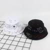 New Graffiti Letter Bucket Hat Men and Women Hip Hop Hip Hop Hat Outdoor Sunscreen Sun Hat Tide