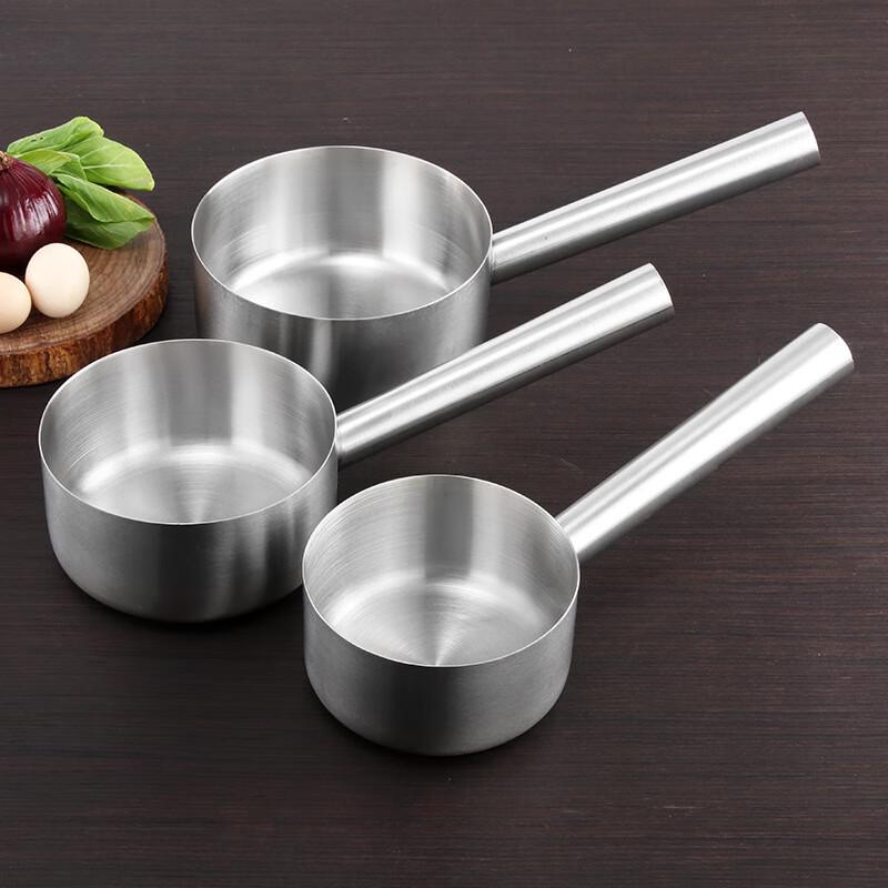 Lechu Heli Thick Stainless Steel Long Handle Ladle (18cm)