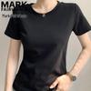 Women's Regular Fit Solid Short Sleeve T-Shirt