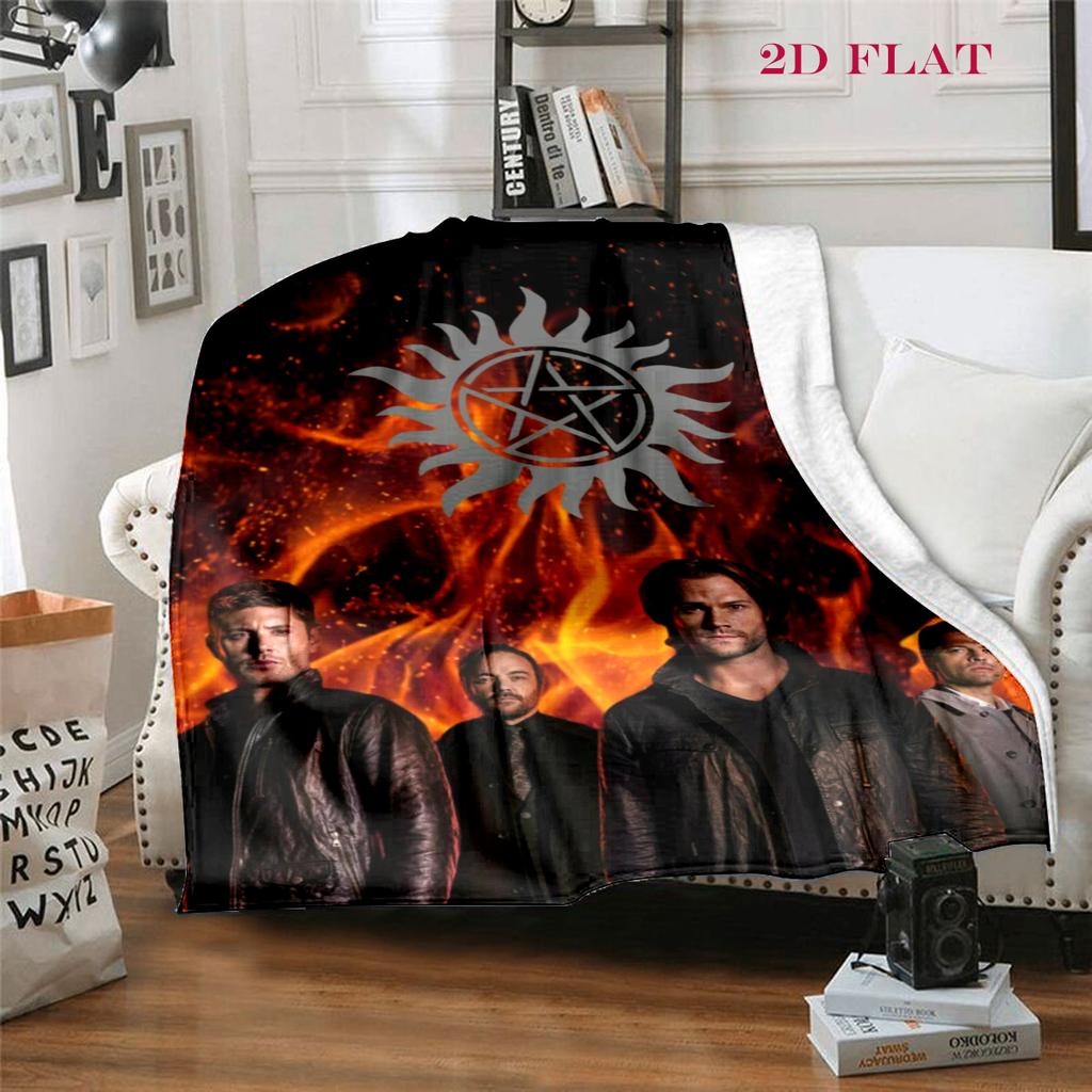 Supernatural Forces Unleashed blanket Soft and comfortable Suitable for all seasons Nap Blanket Office rest blanket bedroom