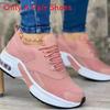 Running Shoes For Women Mesh Breathable Athletic Sneakers With Thick Sole For Casual Wear