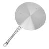 24cm Heat Diffuser Plate Stainless Steel Induction Cooker Heat Transfer Plate Adapter with Handle