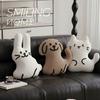 Cute Living Room Special-shaped Pillow Throw Pillow Cat Rabbit Cartoon Ornament Doll Decoration with Core High-end Sense Home Ins Style