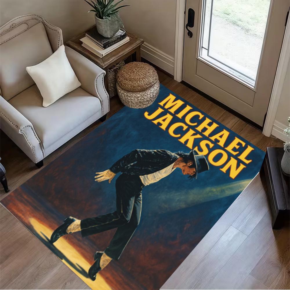 Michael Jackson Smooth Criminal Floor Rug Office Rug Design For Foyer Outdoor Bedrooms Living Rooms Antislip Carpet Office Home Decor