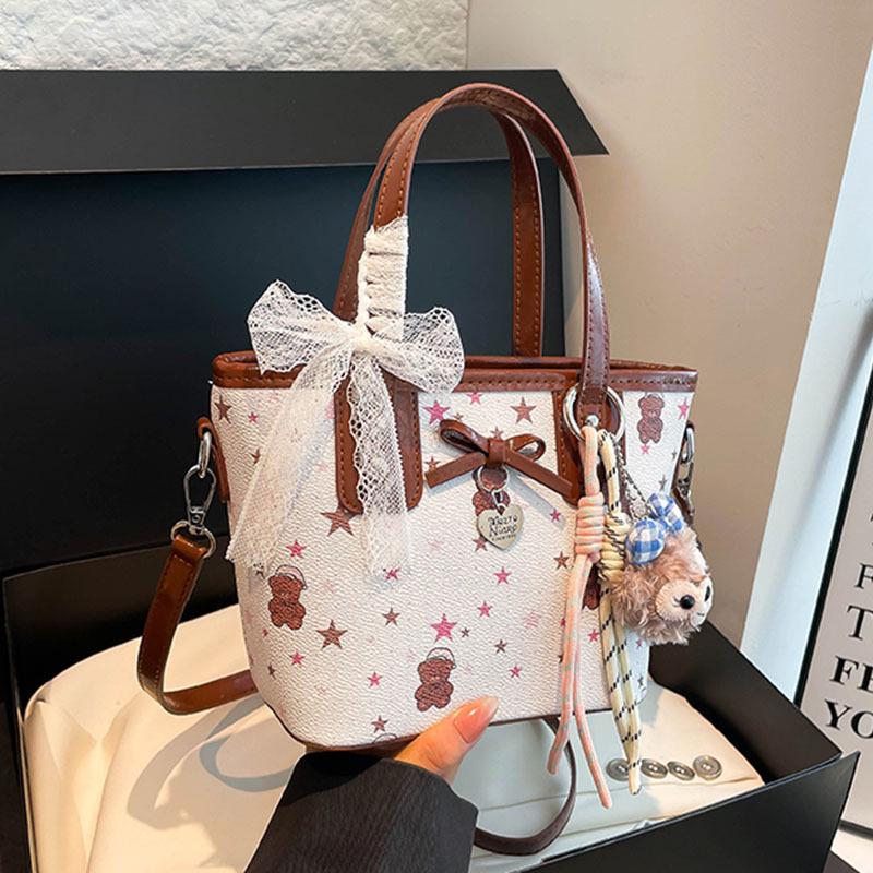 High-End 2025 Light Luxury Handbag: Fashionable, Versatile, Crossbody with Cute Niche Design Print for Women